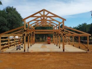 New frame work for the construction of a new home