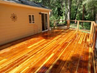 New backporch decking for home
